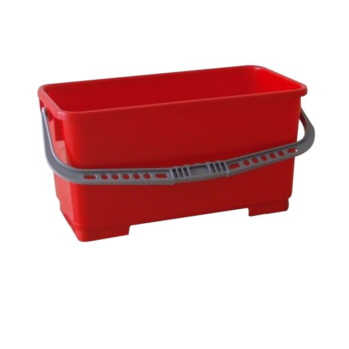 Plastic bucket for VELCRO System 22L (Blue-Red) – Mopatex Hellas